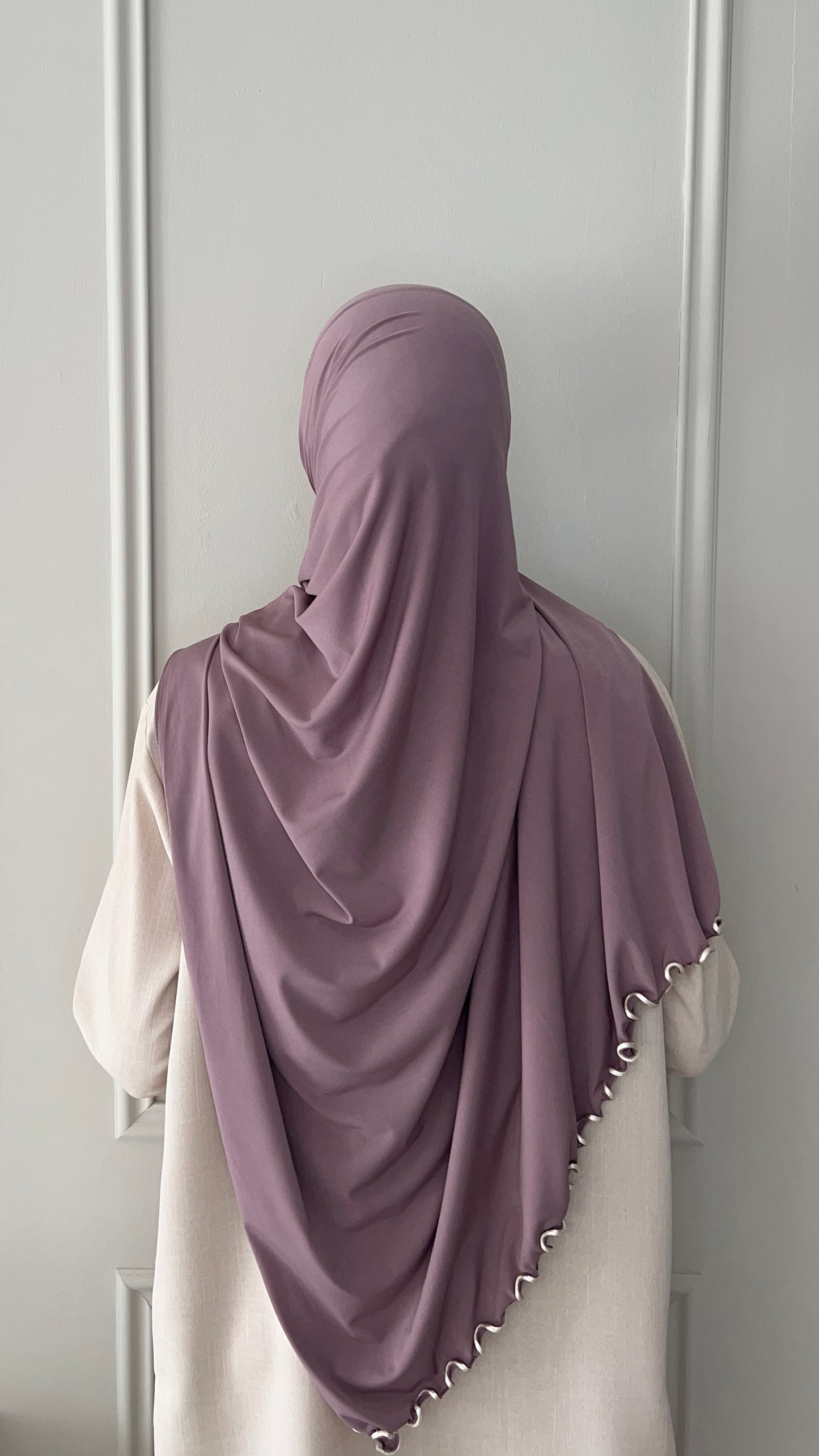 Hijab Jersey Premium Froncés
