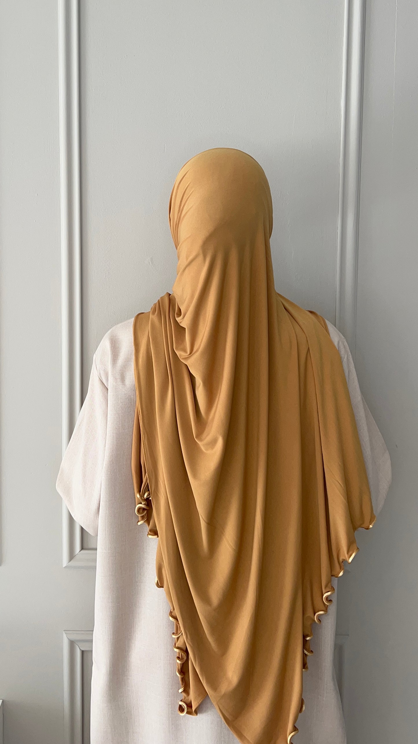Hijab Jersey Premium Froncés