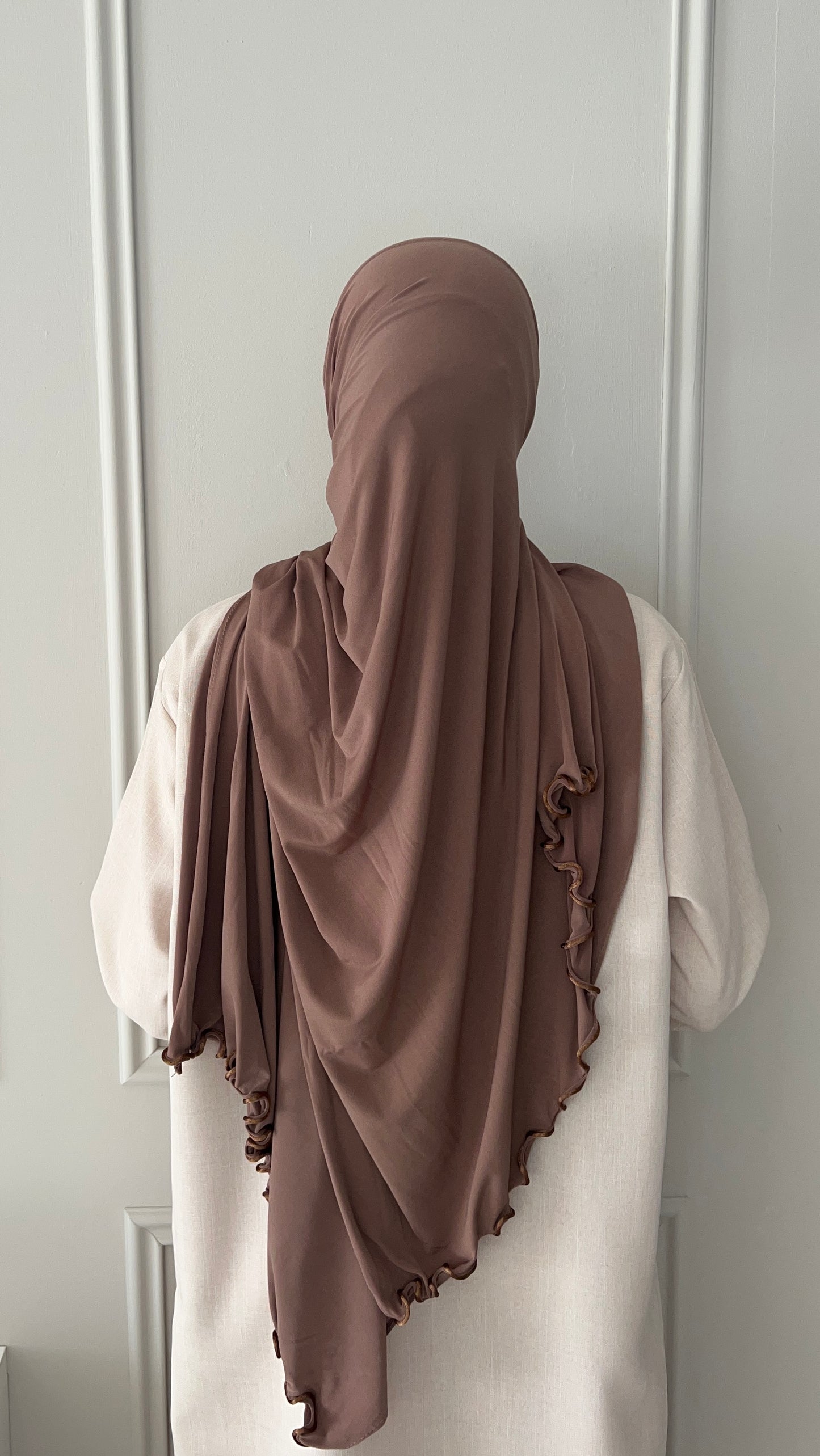 Hijab Jersey Premium Froncés