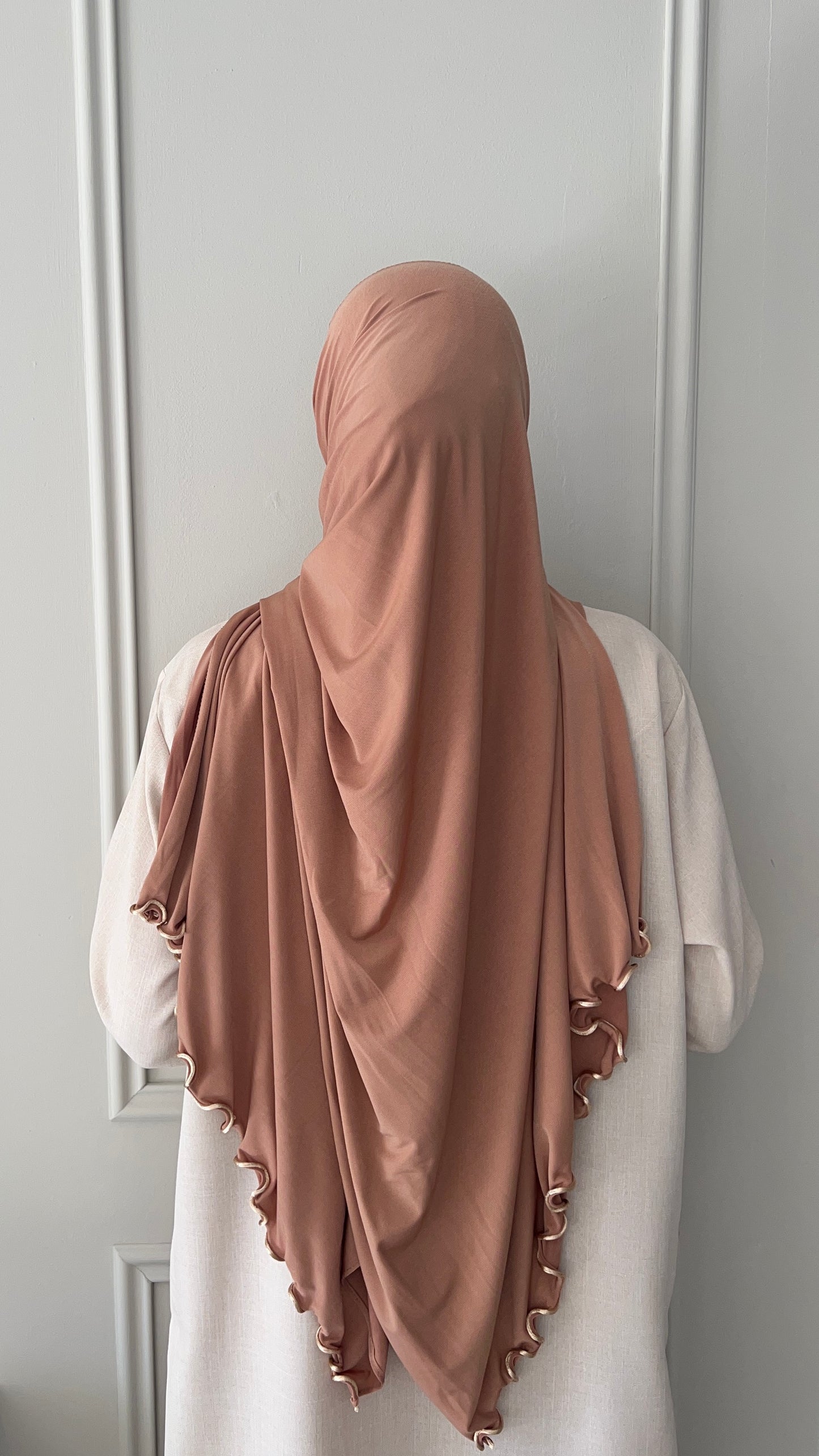 Hijab Jersey Premium Froncés