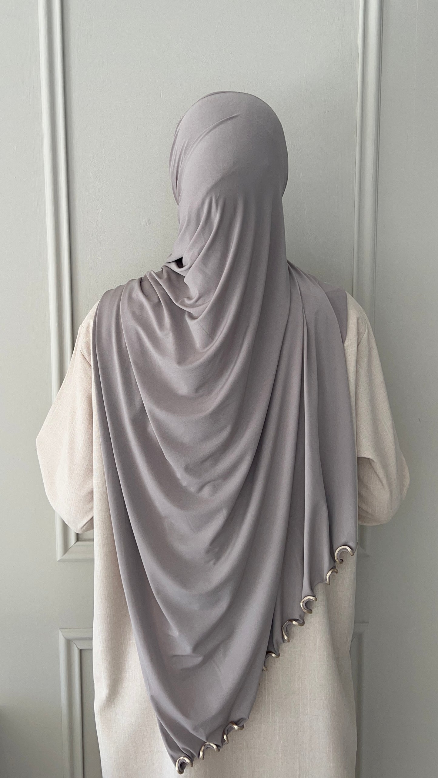 Hijab Jersey Premium Froncés