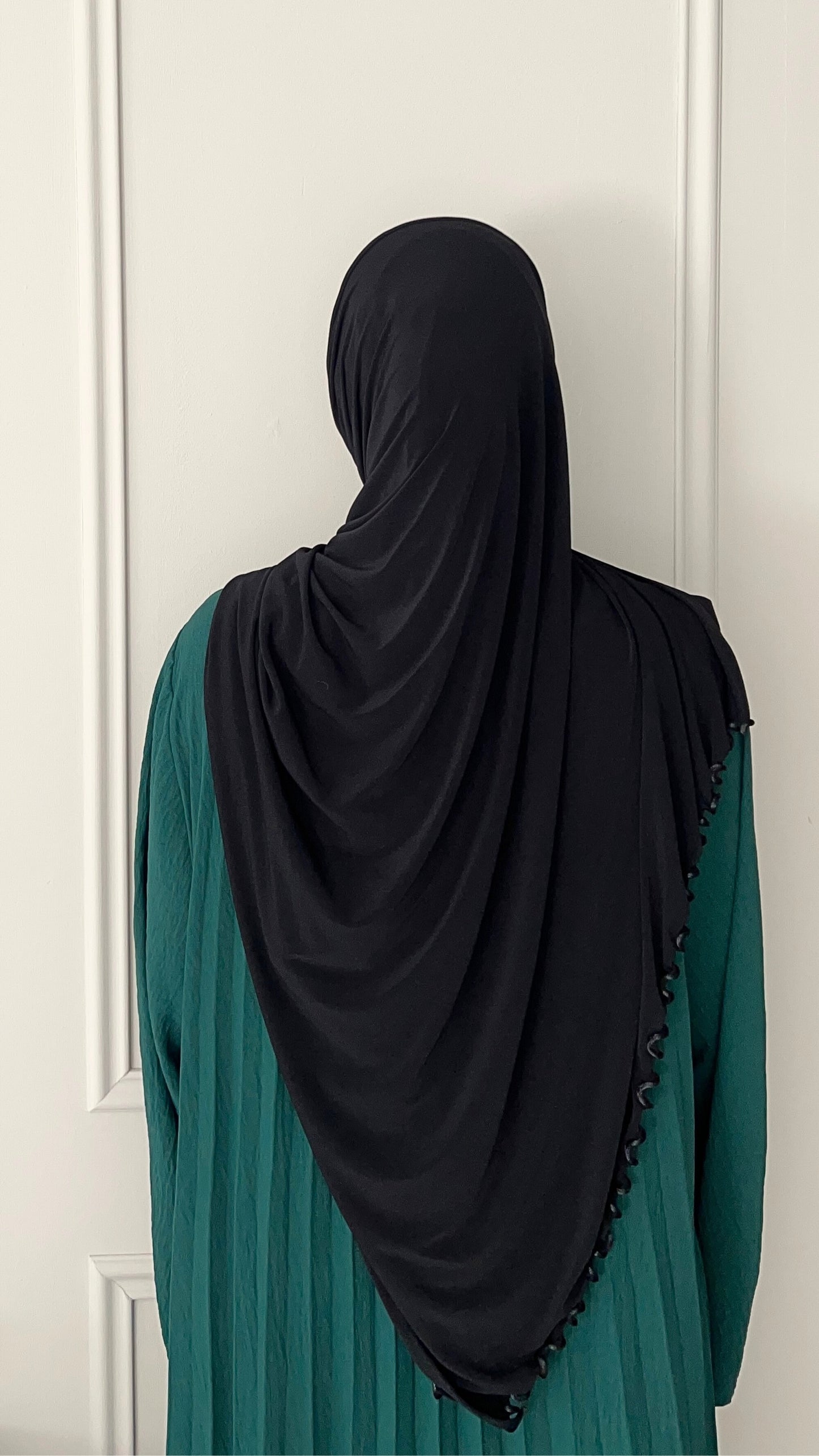 Hijab Jersey Premium Froncés