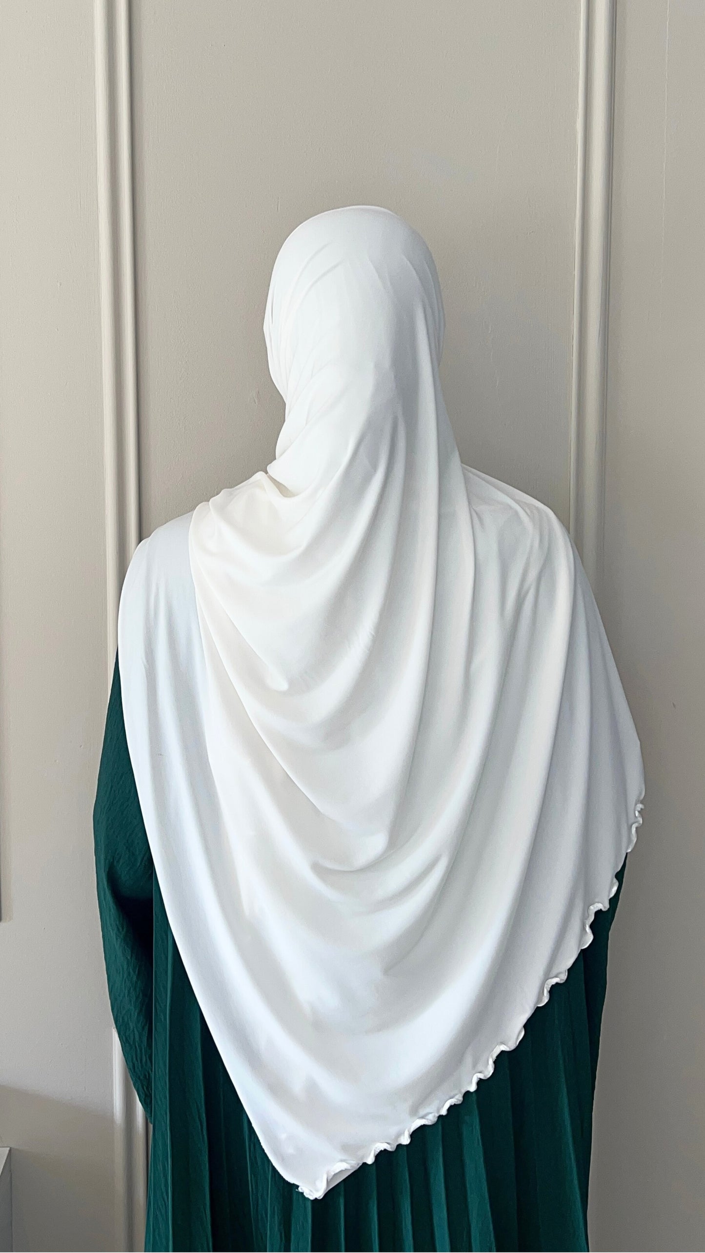 Hijab Jersey Premium Froncés