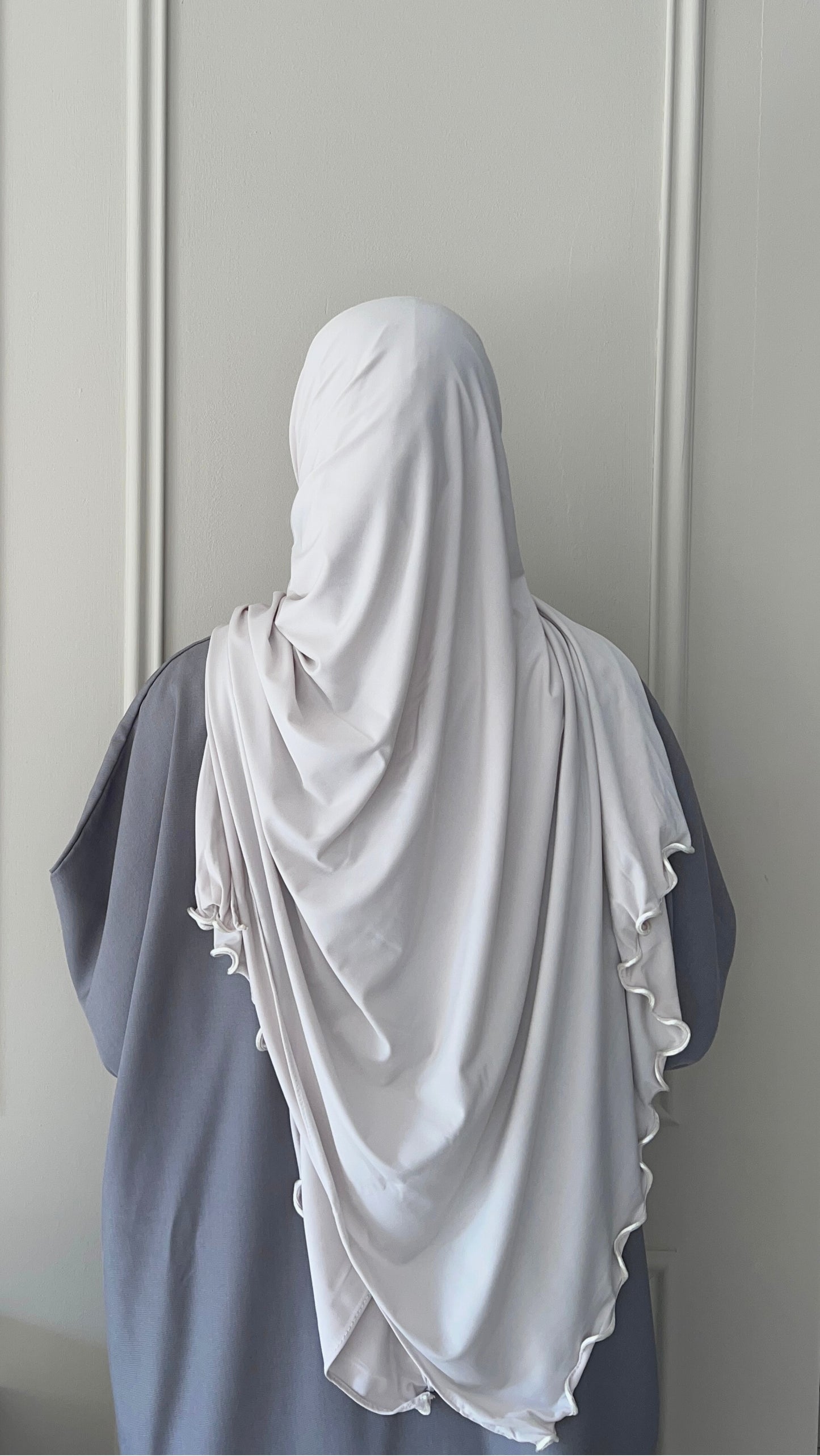 Hijab Jersey Premium Froncés