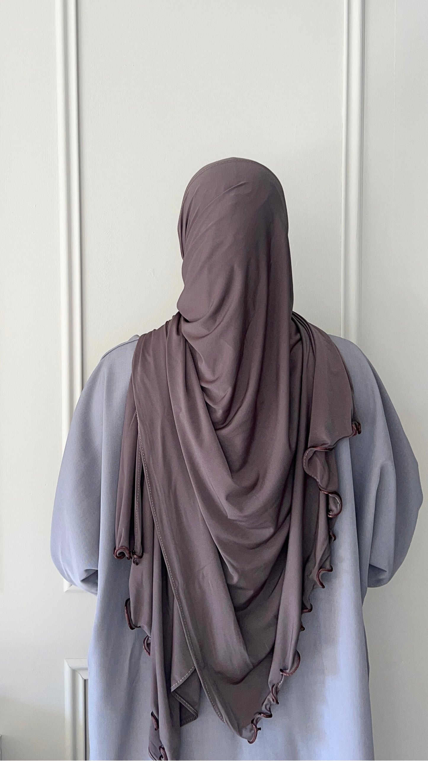 Hijab Jersey Premium Froncés