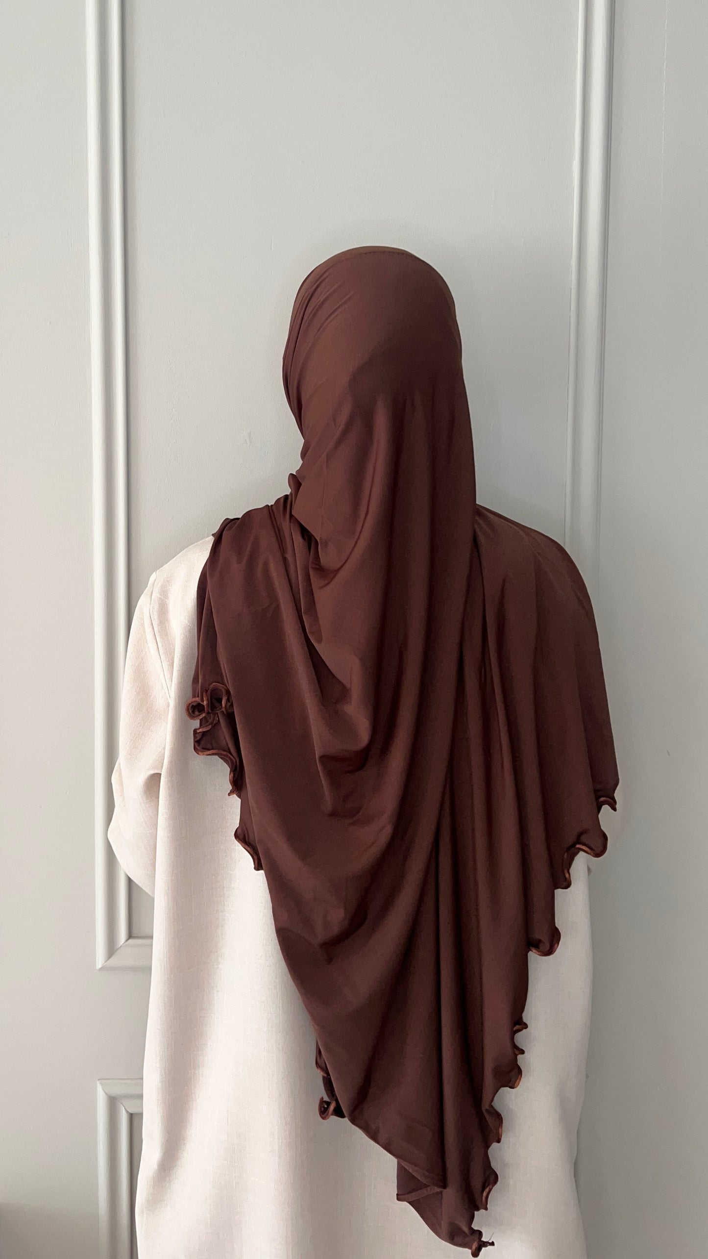 Hijab Jersey Premium Froncés