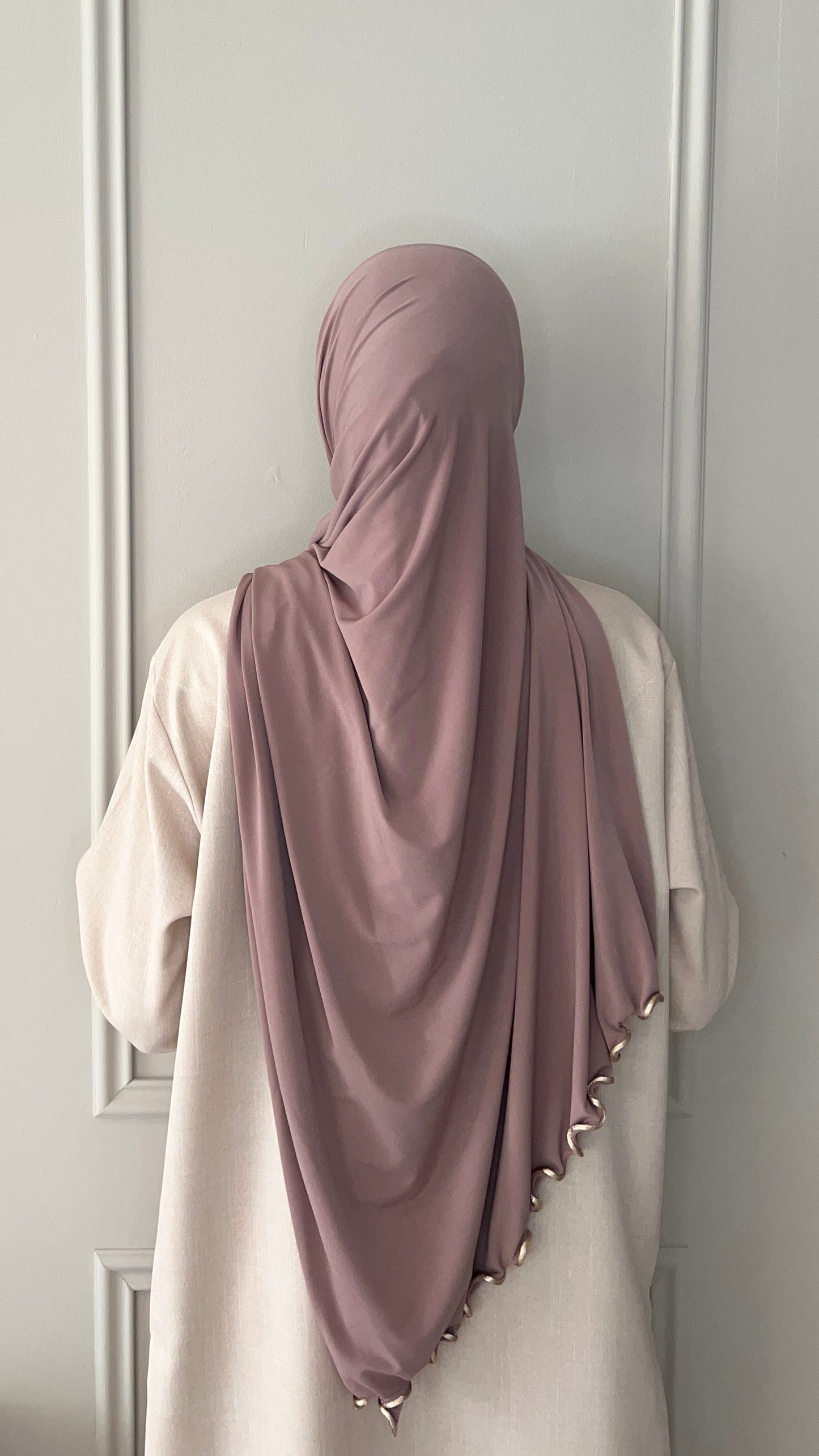 Hijab Jersey Premium Froncés