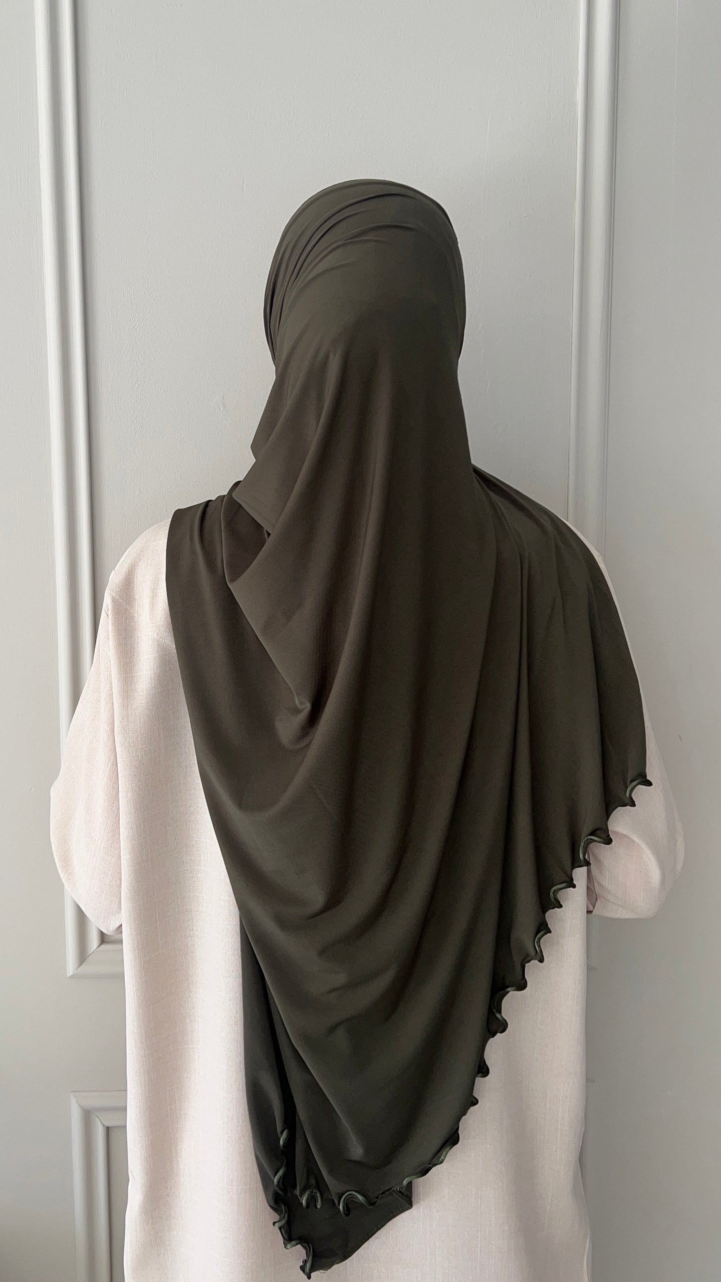 Hijab Jersey Premium Froncés